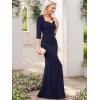 imageEverPretty Womens Sexy Mermaid Square Neck Half Sleeves Bodycon Formal Dresses 00036