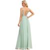 imageEverPretty Womens Sexy Chiffon MultiWay Backless ALine Convertible Bridesmaid Dress 01692Mint Green