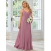 imageEverPretty Womens Sexy Chiffon MultiWay Backless ALine Convertible Bridesmaid Dress 01692Orchid
