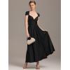 imageEverPretty Womens Sexy Convertible Bridesmaid Dress Infinity MultiWay Dresses Twist Wrap Gowns 02410Black