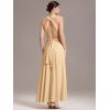 imageEverPretty Womens Sexy Convertible Bridesmaid Dress Infinity MultiWay Dresses Twist Wrap Gowns 02410Blush