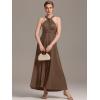 imageEverPretty Womens Sexy Convertible Bridesmaid Dress Infinity MultiWay Dresses Twist Wrap Gowns 02410Coffee