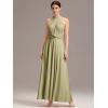 imageEverPretty Womens Sexy Convertible Bridesmaid Dress Infinity MultiWay Dresses Twist Wrap Gowns 02410Sage Green