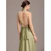 imageEverPretty Womens Sexy Convertible Bridesmaid Dress Infinity MultiWay Dresses Twist Wrap Gowns 02410Sage Green