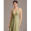 imageEverPretty Womens Sexy Convertible Bridesmaid Dress Infinity MultiWay Dresses Twist Wrap Gowns 02410Sage Green