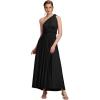 imageEverPretty Womens Sexy Convertible Bridesmaid Dress Infinity MultiWay Dresses Twist Wrap Gowns 02410Black