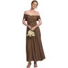 imageEverPretty Womens Sexy Convertible Bridesmaid Dress Infinity MultiWay Dresses Twist Wrap Gowns 02410Coffee