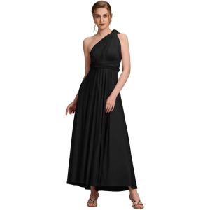 imageEverPretty Womens Sexy Convertible Bridesmaid Dress Infinity MultiWay Dresses Twist Wrap Gowns 02410Black
