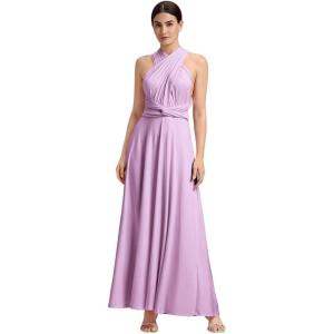 imageEverPretty Womens Sexy Convertible Bridesmaid Dress Infinity MultiWay Dresses Twist Wrap Gowns 02410Lavender