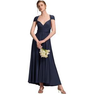 imageEverPretty Womens Sexy Convertible Bridesmaid Dress Infinity MultiWay Dresses Twist Wrap Gowns 02410Navy Blue