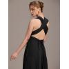 imageEverPretty Womens Convertible Bridesmaid Dress Infinity MultiWay Wrap Gowns Twist Wrap Dresses 02410Black