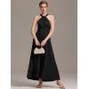 imageEverPretty Womens Convertible Bridesmaid Dress Infinity MultiWay Wrap Gowns Twist Wrap Dresses 02410Black