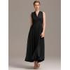 imageEverPretty Womens Convertible Bridesmaid Dress Infinity MultiWay Wrap Gowns Twist Wrap Dresses 02410Black