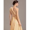 imageEverPretty Womens Convertible Bridesmaid Dress Infinity MultiWay Wrap Gowns Twist Wrap Dresses 02410Blush