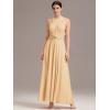 imageEverPretty Womens Convertible Bridesmaid Dress Infinity MultiWay Wrap Gowns Twist Wrap Dresses 02410Blush