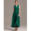 imageEverPretty Womens Convertible Bridesmaid Dress Infinity MultiWay Wrap Gowns Twist Wrap Dresses 02410Dark Green