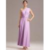 imageEverPretty Womens Convertible Bridesmaid Dress Infinity MultiWay Wrap Gowns Twist Wrap Dresses 02410Lavender