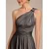 imageEverPretty Womens Convertible Bridesmaid Dress Infinity MultiWay Wrap Gowns Twist Wrap Dresses 02410Metallic Black