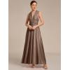 imageEverPretty Womens Convertible Bridesmaid Dress Infinity MultiWay Wrap Gowns Twist Wrap Dresses 02410Metallic Brown