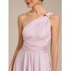 imageEverPretty Womens Convertible Bridesmaid Dress Infinity MultiWay Wrap Gowns Twist Wrap Dresses 02410Metallic Pink