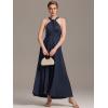 imageEverPretty Womens Convertible Bridesmaid Dress Infinity MultiWay Wrap Gowns Twist Wrap Dresses 02410Navy Blue