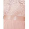 imageEverPretty Womens 34 Sleeve Aline Lace Embroidery Chiffon Maternity Party Dress 20797Pink