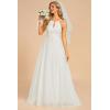 imageEverPretty Womens Formal Sexy Halter Sleeveless A Line Floor Length Wedding Dresses for Bride 02025PHIvory