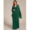 imageEverPretty Womens Chiffon Sheer Wrap Shawl for Evening Dresses Wedding Party 02333Dark Green