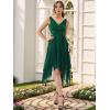 image:imageEverPretty Womens Spring V Neck Lace Chiffon A Line Prom Dresses Semi Formal Cocktail Wedding Guest Dress 0207Green
