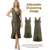 image:imageEverPretty Womens Summer Convertible Sleeveless Casual Dress Stretchy Maxi Formal Wedding Guest Party Cocktail DressesOlive Green