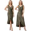 image:imageEverPretty Womens Summer Convertible Sleeveless Casual Dress Stretchy Maxi Formal Wedding Guest Party Cocktail DressesOlive Green