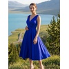 image:imageEverPretty Womens V Neck Sleeveless Summer Cocktail Dresses Midi Semi Formal Party Dress 50008Sapphire Blue
