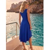 image:imageEverPretty Womens Sleeveless Cocktail Formal Dress Summer Party Dresses Round Neck Midi Dress Dresses 50009Sapphire Blue