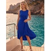image:imageEverPretty Womens Sleeveless Cocktail Formal Dress Summer Party Dresses Round Neck Midi Dress Dresses 50009Sapphire Blue