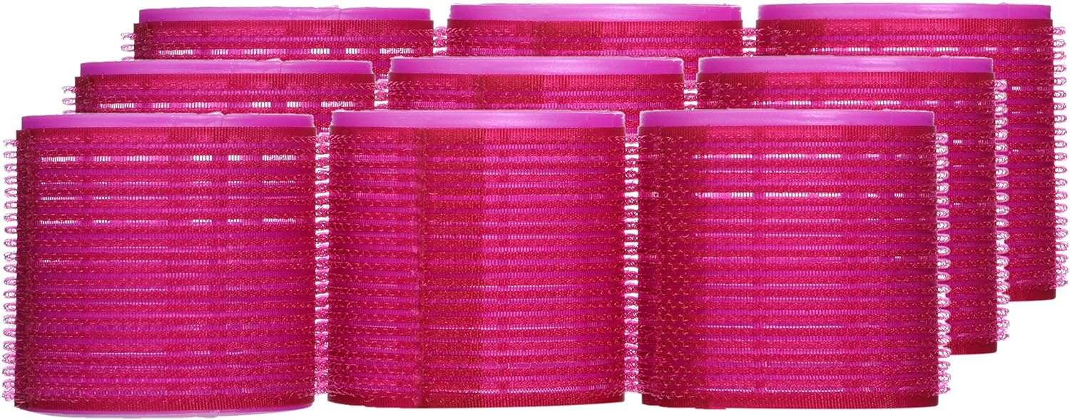 Conair Foam Self Grip Hair Rollers, Hair Curlers with Self Grip, Foam Rollers in Neon Colors, Assorted Sizes, 48 Count 