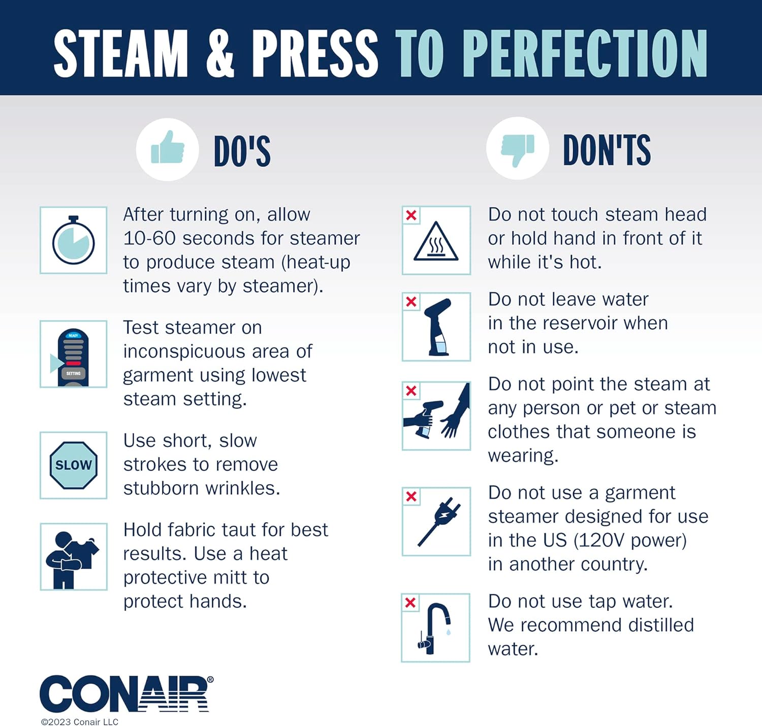 Conair Power Steam Handheld Travel Garment Steamer for Clothes with Dual Voltage for Worldwide Use, ExtremeSteam 1200W, For Home, Office and Travel,Green