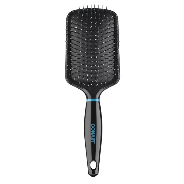 Conair All Purpose Boar Bristle Hairbrush, Hairbrush for Men and Women, Brown, 1 Count