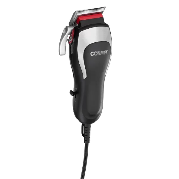 Conair Barber Hair Clippers, Barbershop Series No-Slip Grip 20-Piece Hair Cutting Kit