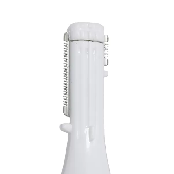 Conair Body and Facial Hair Removal for Women, Cordless Electric Dual Foil Shaver &amp; Trimmer, Perfect for Face, Ear/Nose, Eyebrows, Legs, and Bikini Lines