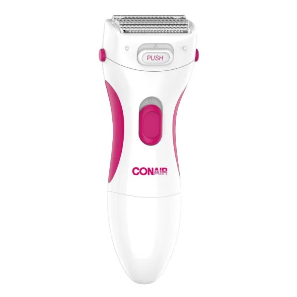 Conair Body and Facial Hair Removal for Women, Cordless Electric Dual Foil Shaver &amp; Trimmer, Perfect for Face, Ear/Nose, Eyebrows, Legs, and Bikini Lines