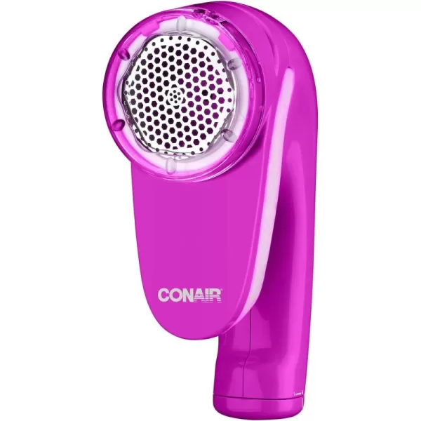 Conair Fabric Shaver and Lint Remover, Battery Operated Portable Fabric Shaver, Blue
