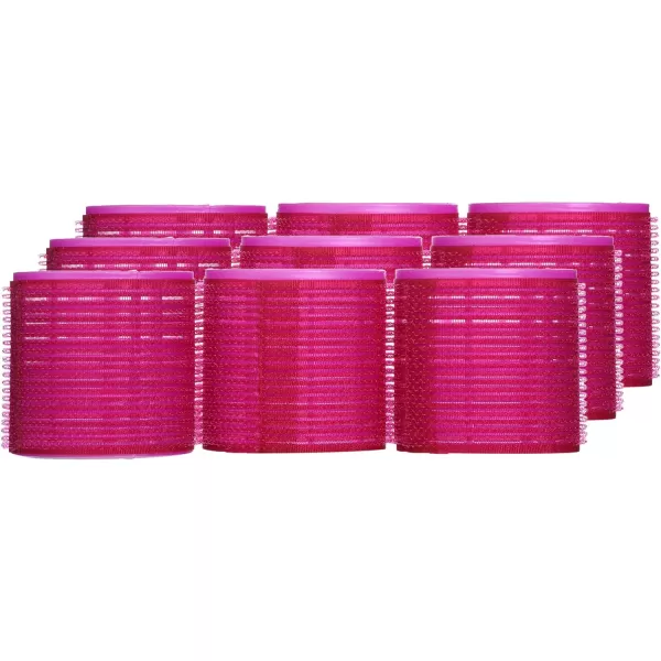 Conair Foam Self Grip Hair Rollers, Hair Curlers with Self Grip, Foam Rollers in Neon Colors, Assorted Sizes, 48 Count 