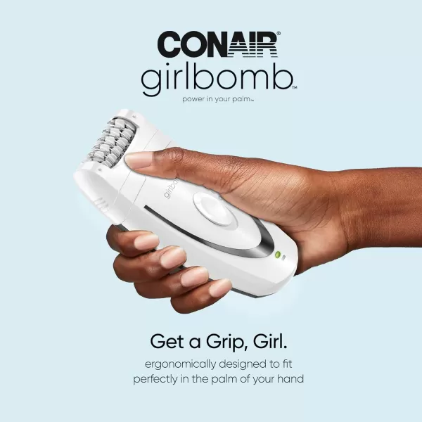 Conair Full Body Epilator &amp; Hair Removal for Women, Cordless/Rechargeable, Perfect for Total Body
