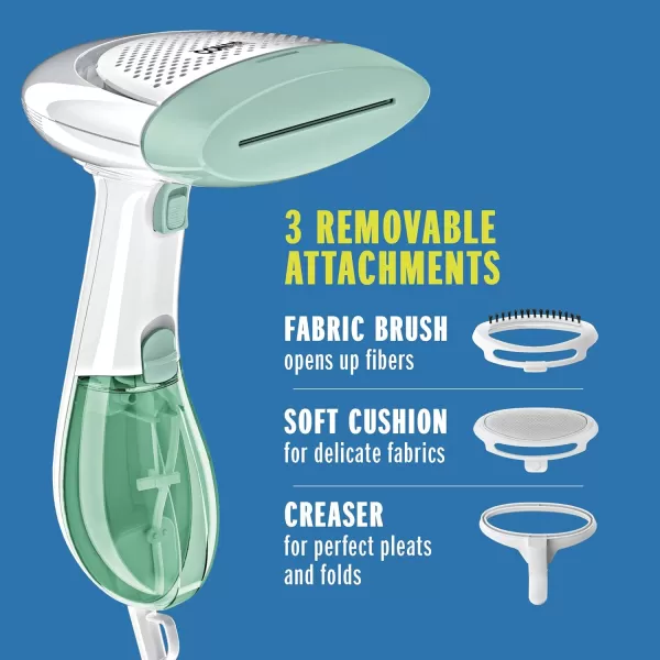 Conair Handheld Garment Steamer for Clothes, ExtremeSteam 1200W, Portable Handheld Design,White/Blue