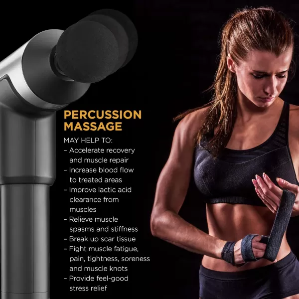 Conair Handheld Muscle Massager with Heat, Body Benefits Body-Flex Heated Wand Massager with 6 Massage Surfaces