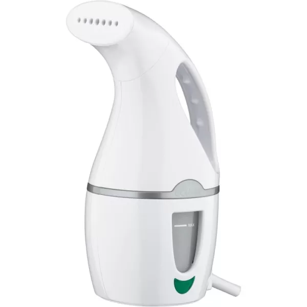 Conair Handheld Travel Garment Steamer for Clothes, CompleteSteam 1100W, For Home, Office and Travel,White / Blue