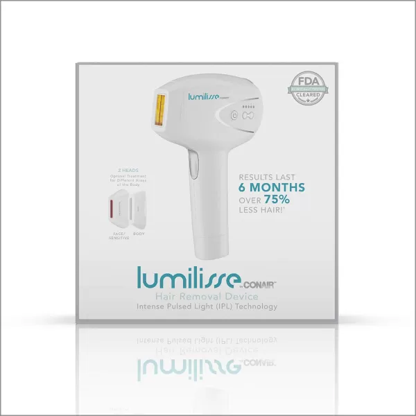 Conair Lumilisse IPL Hair Removal, Whole Body Hair Removal Device for Women