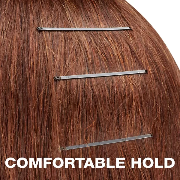 Conair Pin &amp; Match Bobby Hair Pins, Black Bobby Pins packed inside a Storage Container, 75ct Black)