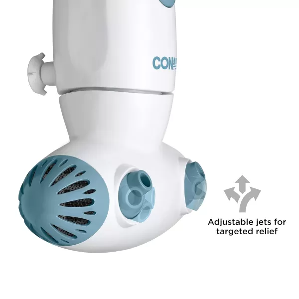Conair Portable Bath Spa with Dual Hydro Jets for Tub, Bath Spa Jet for Tub Creates Soothing Bubbles and/or Massage, Spa Bath for at Home Use