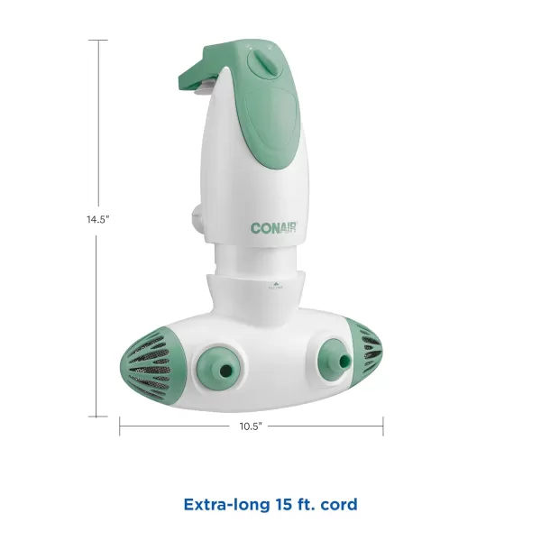 Conair Portable Bath Spa with Dual Jets for Tub, Bath Spa Jet for Tub creates soothing bubbles or massage